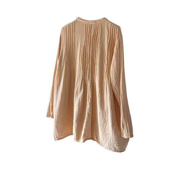 CP Shades  x Free People Yoko Womens Size Medium Button Long Sleeve Tunic Dress - Picture 8 of 15